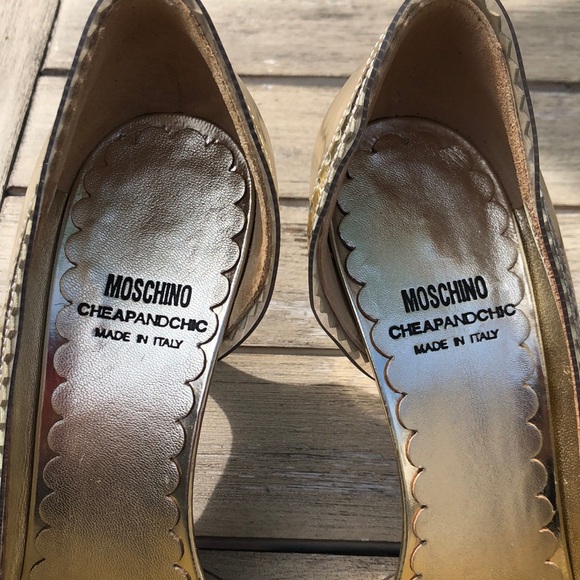 Sold in another platform. Moschino Cheap And Chic Open Toe - Picture 3 of 16